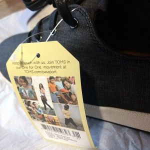 black chambray men's payton sneakers